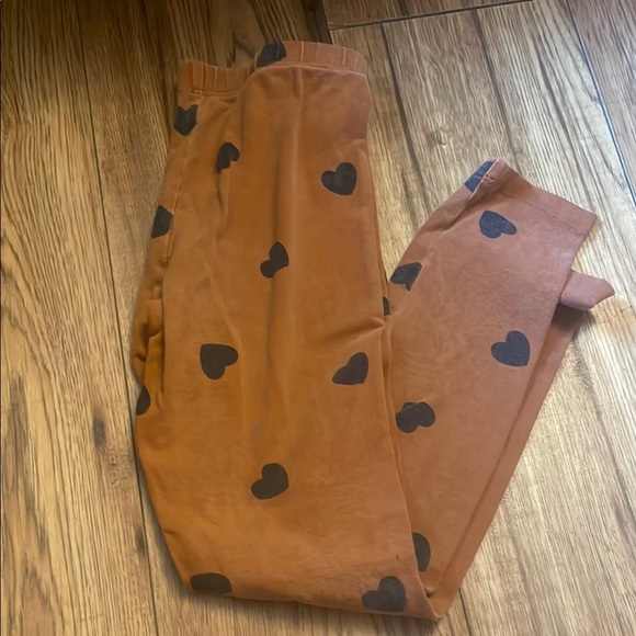 The Children's Place Other - The Children's Place Brown Heart Leggings (Bin E)​